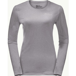 Jack Wolfskin Γυναικείο Αθλητικό T-Shirt Ισοθερμικό Γκρι 1808961-2174