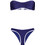Celestino Bikini Set Strapless Navy Μπλε SQ1019.0914
