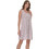 PNN Nightwear Emily Νυχτικό Εγκυμοσύνης & Θηλασμού Βαμβακερό Καλοκαιρινό Ροζ 0251-0411