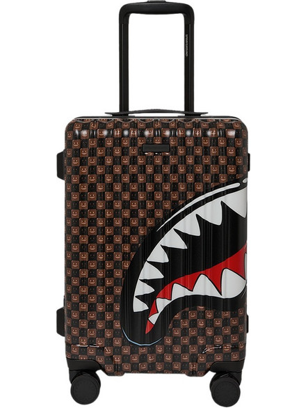 Sprayground Sharks In Paris CL327 Βαλίτσα Καμπίνας 55x35x22cm με 4 Ρόδες