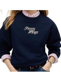 Tommy Hilfiger Γυναικείο Φούτερ Navy Μπλε WW0WW51598-C1G
