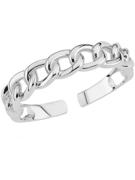 Heliophilia Silver Γυναικείο Δαχτυλίδι Βεράκι Ασημί 344CLV1505