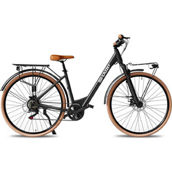 Sharp BK-DM022-EB Ηλεκτρικό Ποδήλατο Mountain 28" 250W με 6 Ταχύτητες και Δισκόφρενα Μαύρο
