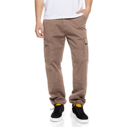 Splendid Ανδρικό Παντελόνι Cargo Joggers Ελαστικό Slim Εφαρμογή Μπεζ 55-241-002