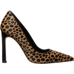 Michael Kors Γόβες Suede με Τακούνι Στιλέτο Ταμπά Μαύρες 40R5AMHP1H-293