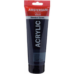 Royal Talens Amsterdam 708 Payne's Grey Ακρυλικό Χρώμα Ζωγραφικής 250ml