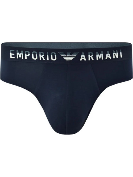 Emporio Armani Ανδρικά Σλιπ Navy Μπλε 2Pack EM000229AF18894-UB102