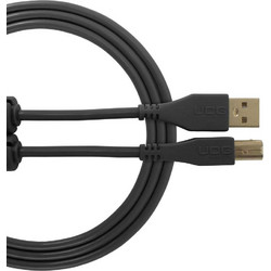 Udg U95001BL Καλώδιο USB-A Male 2.0 to USB-B Male 1m Black