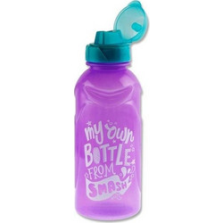 Smash My Own Bottle Παιδικό Παγούρι Πλαστικό BPA Free Μωβ 350ml