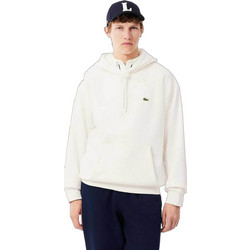Lacoste Ανδρικό Φούτερ με Κουκούλα & Τσέπες Μπεζ 3SH8863
