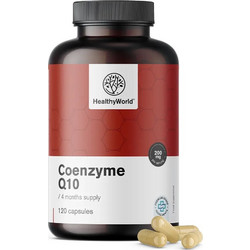 HealthyWorld Coenzyme Q10 200mg 120 Κάψουλες