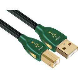AudioQuest Forest Καλώδιο USB-A Male 2.0 to USB-B Male 5m Green