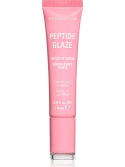 Revolution Peptide Glaze Tinted Strawberries & Cream Αντιγηραντικό Ενυδατικό Serum Προσώπου για Λάμψη με Βιταμίνη E