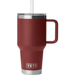 YETI Rambler Straw Mug Stag Red 1.035lt