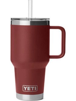 YETI Rambler Straw Mug Stag Red 1.035lt