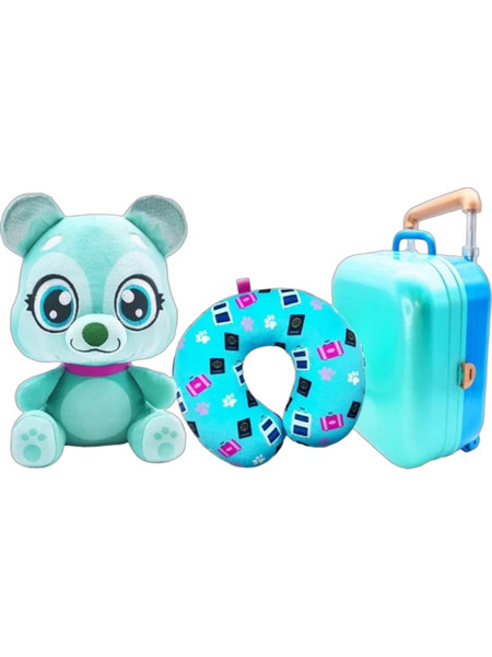 Just Toys Lovable Luggables Romy Everest 251105 Λούτρινο Ζωάκι με Αξεσουάρ