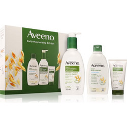 Aveeno Daily Moisturising Body Wash 300ml + Body Lotion 300ml + Hand Cream 75ml