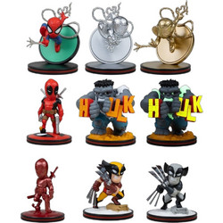 Marvel Q-Fig Mini Figures Assortment Σετ 10 Τεμάχια