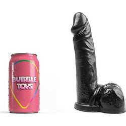 Bubble Toys Tarzan Ρεαλιστικό Dildo με Όρχεις 20.5cm Μαύρο