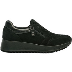 IMAC Γυναικεία Sneakers Flatforms Μαύρα Μπρονζέ 208370