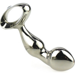 Kinksters Prostate Πρωκτική Σφήνα 12cm Ασημί