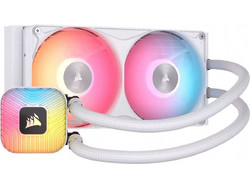 Corsair Nautilus II 240 RS White Υδρόψυξη CPU 120mm ARGB για Socket AM4 / 1700 / AM5 / 1851