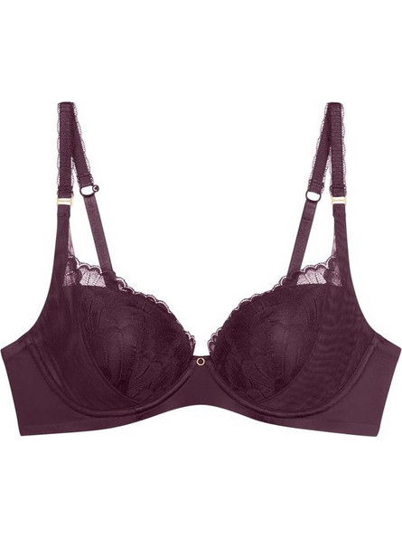 Triumph Love in Lace Σουτιέν με Ελαφριά Ενίσχυση με Μπανέλα Μπορντό 10228632-7291