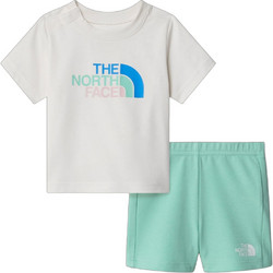 The North Face Βρεφικό Σετ για Αγόρι Καλοκαιρινό Λευκό Βεραμάν NF0A8BA3-56R