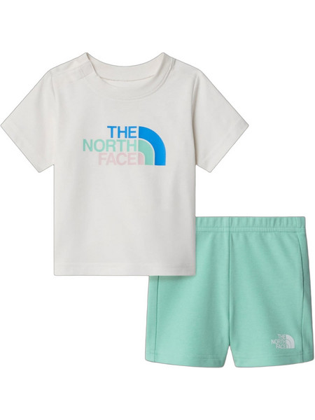 The North Face Βρεφικό Σετ για Αγόρι Καλοκαιρινό Λευκό Βεραμάν NF0A8BA3-56R