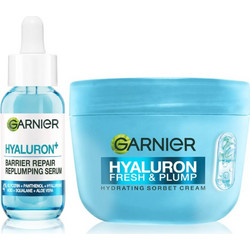 Garnier Hyaluron Fresh & Plump Sorbet Cream 85ml + Serum 30ml