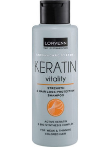 Lorvenn Keratin Vitality Σαμπουάν Κερατίνης για Επανόρθωση 100ml