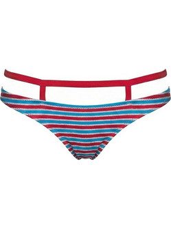 Marko Doha Bikini Slip Κόκκινο Μπλε M-804