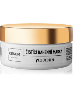 Kesem Cleansing Mud Κρεμώδης Μαύρη Μάσκα Προσώπου Ντεκολτέ για Ακμή Ενυδάτωση & Καθαρισμό με Άργιλο 200ml