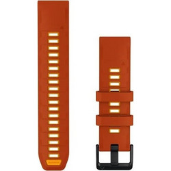 Garmin QuickFit 22 Λουράκι Σιλικόνης Autumn Orange / Spark