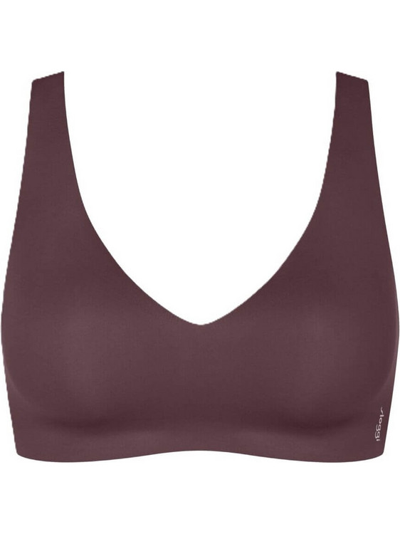 Sloggi Zero Feel 2.0 Μπουστάκι Push Up χωρίς Μπανέλα Σοκολατί 10217729