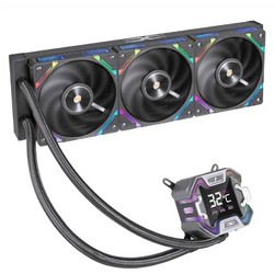 1stPlayer X-Starship 360E Black Υδρόψυξη CPU 120mm ARGB για Socket 2011 / 2066 / 2011-3 / AM4 / 1200 / 1700 / AM5 / 1851 / 115x