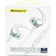 MIMACRO EJ-055 Handsfree In-Ear 3.5mm White