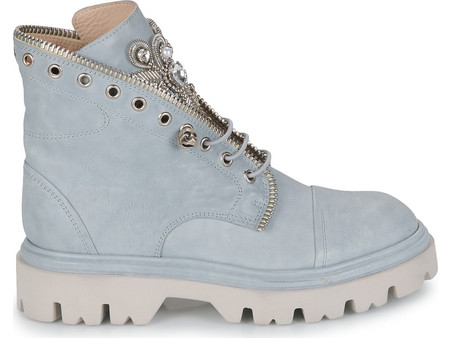 Fru.it Γυναικεία Αρβυλάκια Suede Γκρι 8157-999