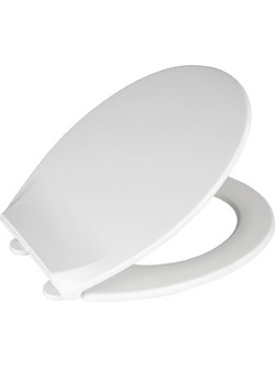 Wenko Καπάκι Λεκάνης Οβάλ Πλαστικό Λευκό 42x37.5cm 219011121