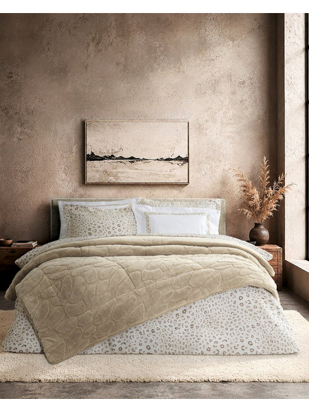 Nima Κουβερτοπάπλωμα Ημίδιπλο 180x240 Peblo Light Beige