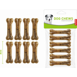 Nunbell Chews Pressed Bones with Beef 5cm 8τμχ