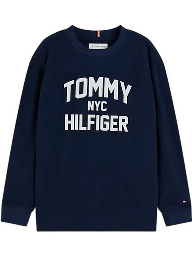 Tommy Hilfiger Παιδικό Φούτερ Navy Μπλε KB0KB10642-C1G