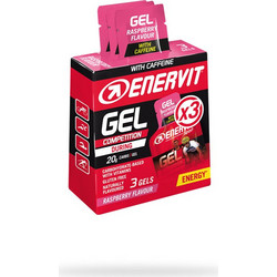 Enervit Gel Raspberry Caffeine 3x25ml