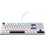 Machenike K500B-B87 Μηχανικό Gaming Πληκτρολόγιο 60% με Custom Red Διακόπτες RGB White