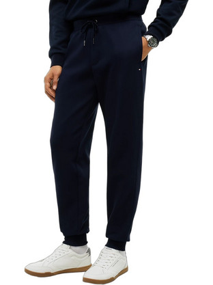 Tommy Hilfiger Ανδρικό Παντελόνι Φόρμας με Λάστιχο Navy Μπλε MW0MW44990-DW5