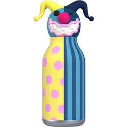 Asobu pookie Clown Παιδικό Παγούρι Θερμός Ανοξείδωτο BPA Free Μπλε Κίτρινο 660ml