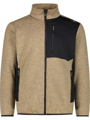 CMP Ανδρική Ζακέτα Fleece με Φερμουάρ Μπεζ 36H2427-P719