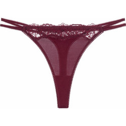 Dorina Γυναικείο String με Δαντέλα Μπορντό FXST0054MI127-RD0012