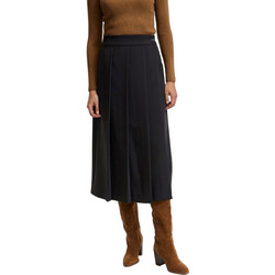 La Redoute Collections Μίντι Φούστα Κρουαζέ Μαύρη