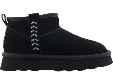 O-Joo Γυναικεία Μποτάκια Suede Μαύρα OL52500A-062